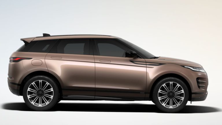Tùy chọn màu sơn ngoại thất đồng Corinthian Bronze xe Range Rover Evoque 2026