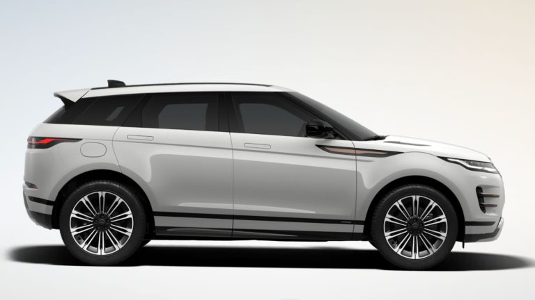 Tùy chọn màu sơn ngoại thất trắng Fuji White xe Range Rover Evoque 2026