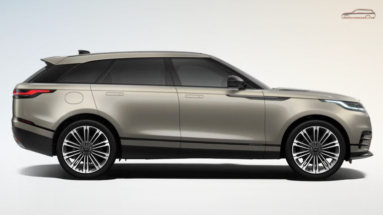 Tùy chọn màu sơn ngoại thất vàng Batumi Gold xe Range Rover Velar 2026