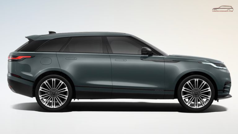 Tùy chọn màu sơn ngoại thất xanh Giola Green xe Range Rover Velar 2026