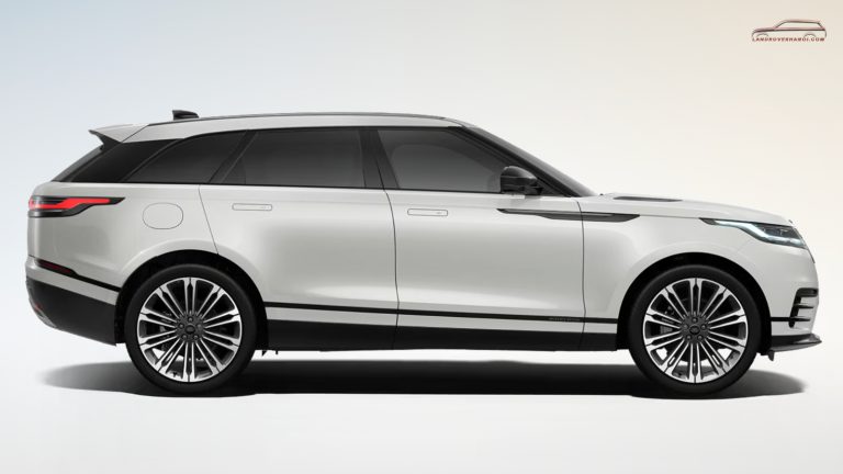 Tùy chọn màu sơn ngoại thất trắng Fuji White xe Range Rover Velar 2026