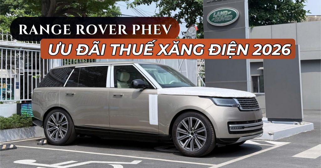 Range Rover Autobiography PHEV màu Batumi Gold là màu sơn ánh kim cao cấp