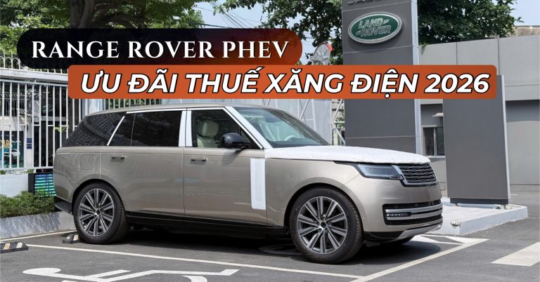 Range Rover Autobiography PHEV màu Batumi Gold là màu sơn ánh kim cao cấp
