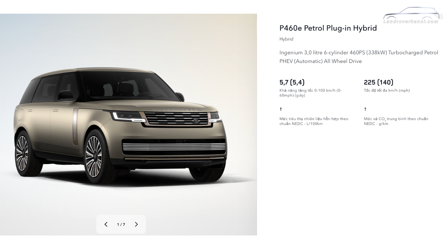 Khối động cơ Range Rover Autobiography và Range Rover SV vận hành uy lực